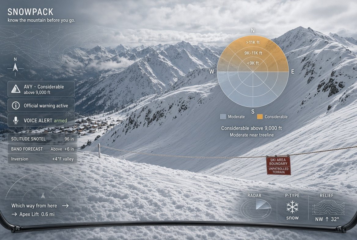 The avalanche danger rose by aspect and elevation, over the mountain