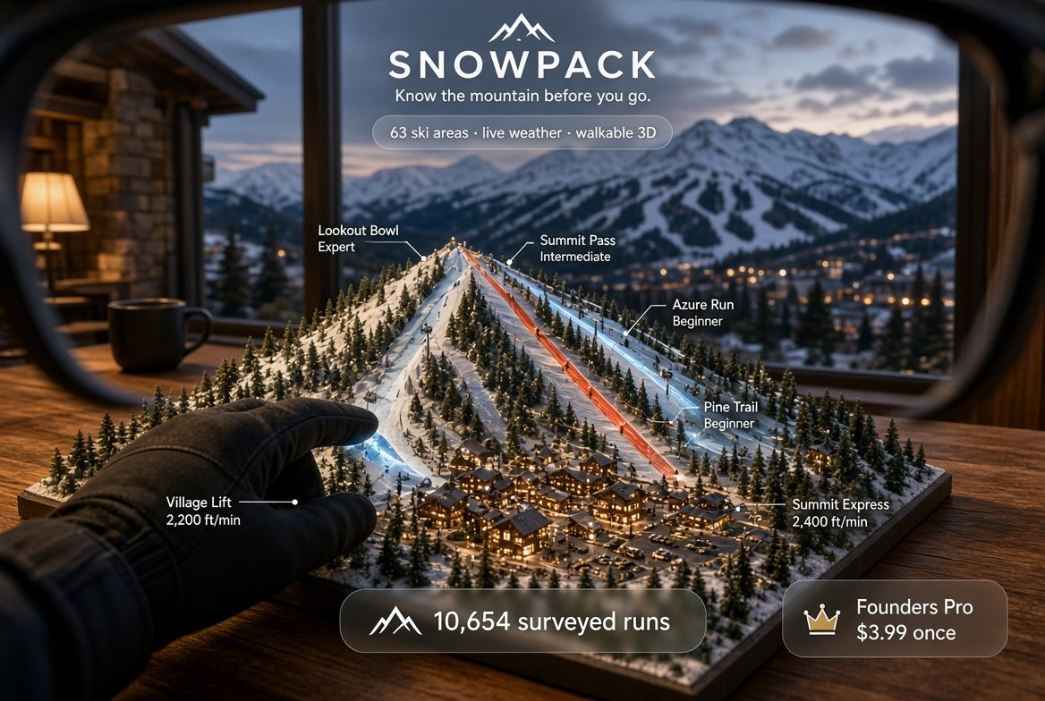 The mountain as a tabletop model
